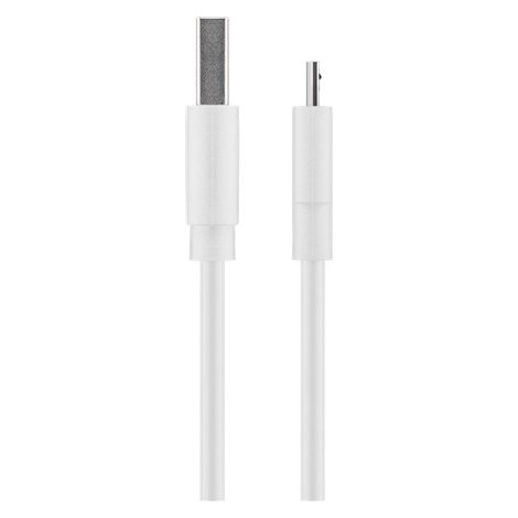 Goobay | USB cable | Plug | 4 pin USB Type A | Plug | White | 5 pin Micro-USB Type B | 1 m - 2